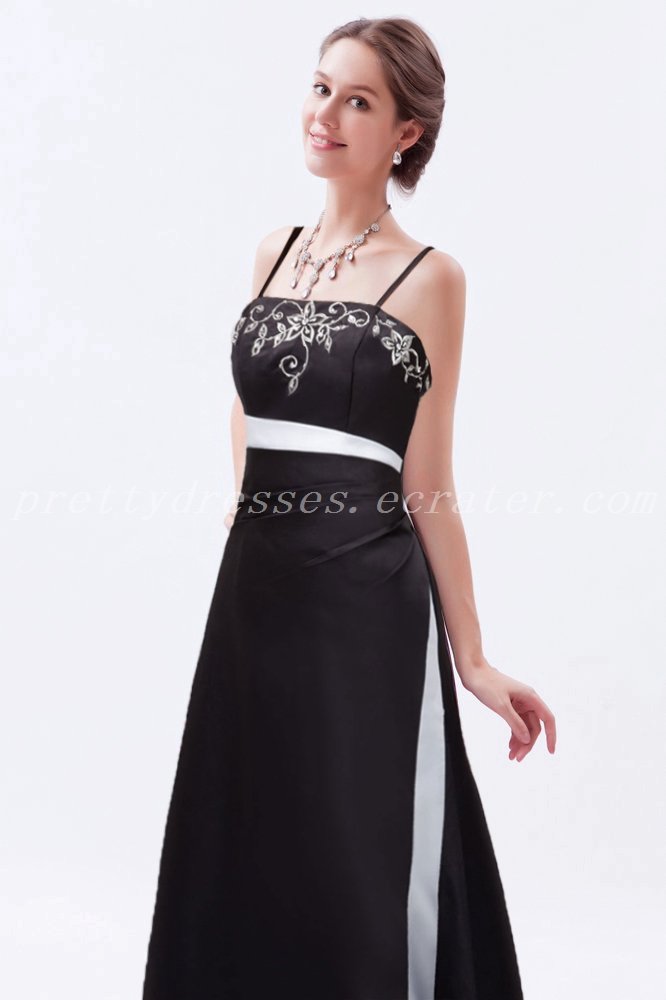 black and white mother of the bride