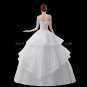 Cap Sleeves Ball Gown Traditional Wedding Dress