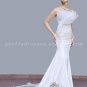 Special Trumpet/Mermaid Lace Wedding Dress Chapel Train