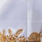Short Sleeves Black And White Formal Evening Dress With Gold Beads