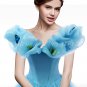 Beautiful Off Shoulder Ball Gown Floor Length Cinderella Quinceanera Dress