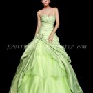 Cute Lime Green Quinceanera Dress With Beads