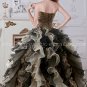 Unique Leopard Quinceanera Dress With Frills