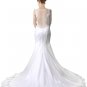 Exclusive Straps Trumpet/Mermaid Fishtail Lace Wedding Dress