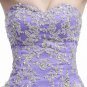 Pretty Lavender Princess Sweet 15 Dresses With Lace Appliques