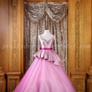 Stunning Double Straps Ball Gown Pink Quinceanera Dresses