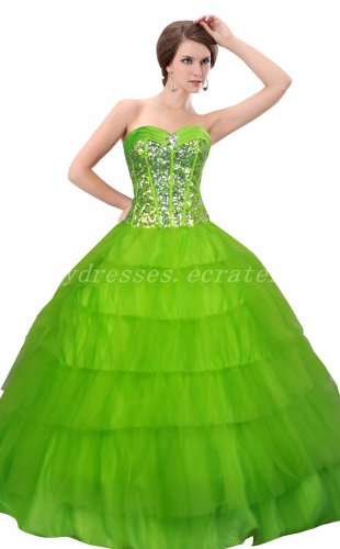 sachin and babi light blue dress Emerald Green ✨💛 @amabellaquince main image 1