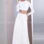 Long Sleeves Two Pieces Summer Bohemian Wedding Dresses