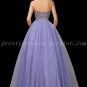 Sparkled Lavender Sweet 15 Dress with Beaded Bodice
