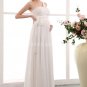 Charming One Straps Chiffon Plus Size Maternity Wedding Dress