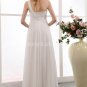 Charming One Straps Chiffon Plus Size Maternity Wedding Dress