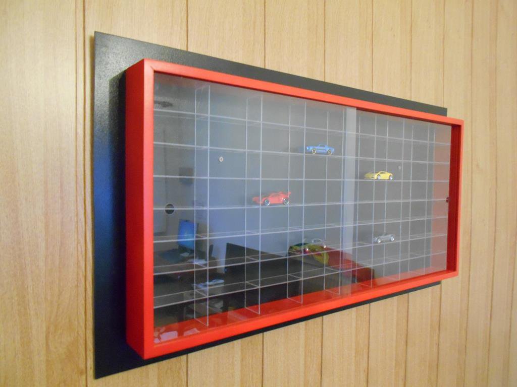 Showcase, Wall Display case for 1/64 scale cars (hot wheels