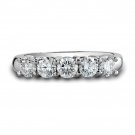 925 Sterling Silver Wedding Ring CZ Round Cut Band Engagement Size 6 New v97