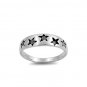 .925 Sterling Silver Ring Star Midi Knuckle Kids Ladies size 1-10 stars New b19