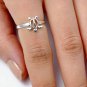 .925 Sterling Silver Ring size 5 Turtle Midi Knuckle Fashion Kids Ladies New p95