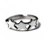 .925 Sterling Silver Ring Star Midi Knuckle Kids Ladies size 2-9 Stars New b84
