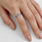 .925 Sterling Silver Ring size 9 Triad Triquetra Midi Celtic Ladies New pp33