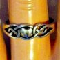 .925 Sterling Silver Ring size 9 Celtic Heart Irish Infinity Knot Ladies New p63