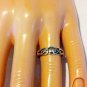 .925 Sterling Silver Ring size 9 Celtic Heart Irish Infinity Knot Ladies New p63