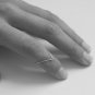 .925 Sterling Silver Ring Size 12 Chevron Band Knuckle Midi Ladies Thumb New