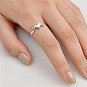 .925 Sterling Silver Ring size 5 Heart Ring Love Kids Womens Ladies New p78