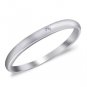 .925 Sterling Silver ring size 6 CZ Wedding band Round Cut Engagement New x51