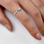 .925 Sterling Silver Ring size 5 Elephant Ladies Midi Lucky Knuckle Kids New p75
