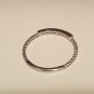 .925 Sterling Silver Ring size 5 CZ Kids Midi Ladies Knuckle Thumb Tiny New x74