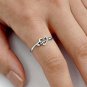 .925 Sterling Silver Ring size 4 Arrow Heart Chevron Ladies Womens Kids New p89