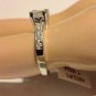 .925 Sterling Silver Ring Size 7 CZ Round Cut Engagement Wedding Bridal New r48