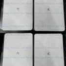 EXTRA WIDE BIG ELECTRODE MASSAGE PADS FOR BACK (4) FOR TONY LITTLE TENS