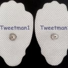 Replacement Pads (10) Large For Tony Little Perfect T.E.N.S. Aurawave Massager