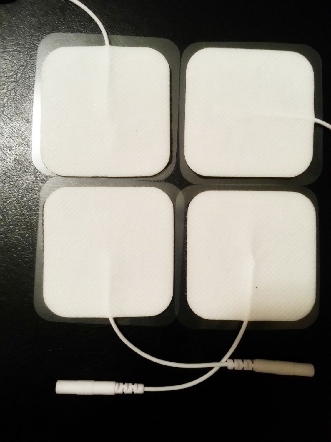 8 pc Square Replacement Electrode Massage Pads for Rhythm Touch Massager TENS