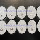 Small OVAL Replacement Electrode Massage Pads (20) PINOOK Massager Compatible