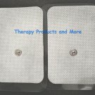 XL WIDE REPLACEMENT MASSAGE PADS (8) FOR IQ PRO IV, PINOOK DIGITAL MASSAGER TENS