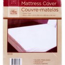 QUEEN SIZE MATTRESS COVER PROTECTOR, Plastic WATERPROOF w/ 12" Pocket Depth