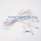 Electrode Lead Wire/Cable Connector 4-IN-1 ~ 3.5mm Plug w/4 - 2mm Pin Tips~TENS Electrode Lead Wire/Cable Connector 4-IN-1 ~ 3.5mm Plug w/4 - 2mm Pin Tips~TENS