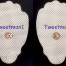 REPLACEMENT MASSAGE PADS for Digital Massager Accupuncture, TENS Large Pads