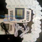+BONUS FULL BODY DIGITAL MASSAGER TENS WITH DUAL & QUAD CABLE+ 16 PADS +AC POWER