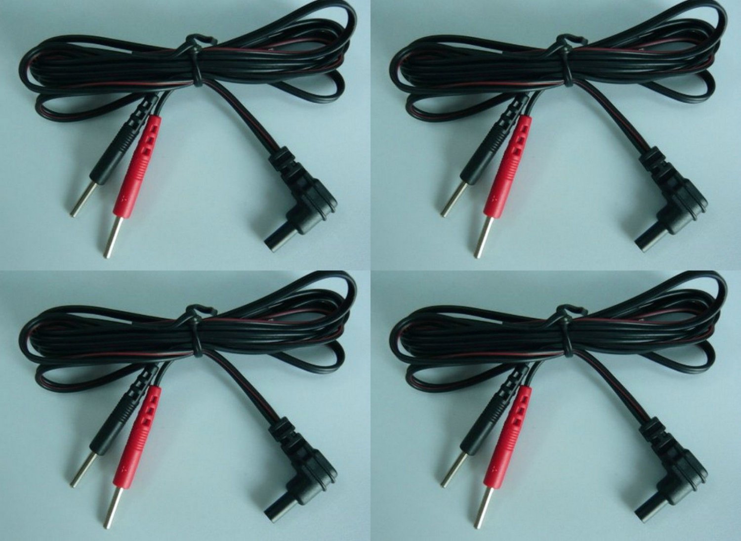 4 Tens Unit Lead Wires With Pin Connectors 45 4 Ea