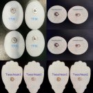 MASSAGE PADS ELECTRODES(4SM + 4 SM OVAL + 4 LG)FOR AURAWAVE DIGITAL MASSAGER