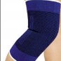 Pair Knee Support Compression Sleeve Blue New Light and Comfortable Design