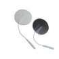 CIRCULAR MASSAGE PADS 3.5 cm (8) WIRED ELECTRODES MICROCURRENT FACIAL TONING