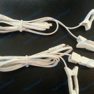 4 EAR CLIP/CLAMP ELECTRODE w/Attached Lead Wires for EMS TENS using 2.5mm Plug
