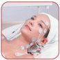 8 CIRCULAR MASSAGE PADS 2.5cm WIRED ELECTRODES MICROCURRENT FACIAL TONING