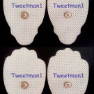 +BONUS ITEMS~REPLACEMENT MASSAGE PADS ELECTRODES (4) for PINOOK Digital Massager