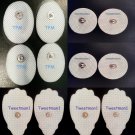 MASSAGE PADS ELECTRODES (4SM + 4 SM OVAL + 4 LG)FOR PALM / ECHO DIGITAL MASSAGER MASSAGE PADS ELECTRODES (4SM + 4 SM OVAL + 4 LG)FOR PALM / ECHO DIGITAL MASSAGER