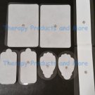 2 EXTRA LARGE + 1 STRIP + 2 RECTANGULAR + 2 LG MASSAGE PADS ELECTRODES FOR TENS