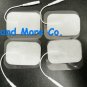 RECTANGULAR WIRED ELECTRODE PADS 4x6 cm (12 )FOR TENS DIGITAL ELECTRIC MASSAGER