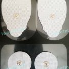 REPLACEMENT ELECTRODE MASSAGE PADS (2 LG, 2 SM) FOR TENS DIGITAL MASSAGER EMS